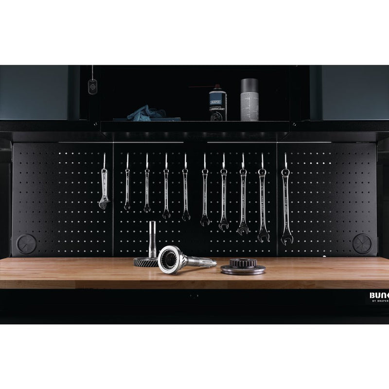 Draper 56" 10 Drawer Workstation Grey - 8242