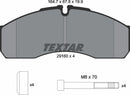 Textar Brake Pad Set - 2916004