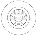 Borg & Beck Brake Disc Pair Part No -BBD5356