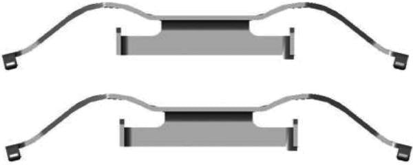 Textar Brake Pad Fitting Kit - 82077000