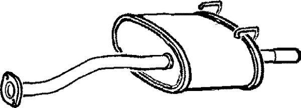 Klarius HA165G - Box With Tail Pipe