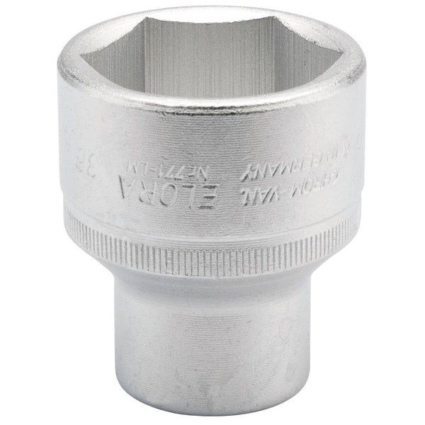 Elora Hexagon Socket, 1/2" Sq Dr, 36mm (Sold Loose)