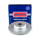 Borg & Beck Brake Disc Single Part No -BBD6177S