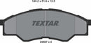 Textar Brake Pad Set - 2456701