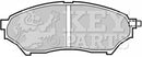 Key Parts Brake Pad Set -KBP1759