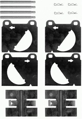 Textar Brake Pad Fitting Kit - 82016900
