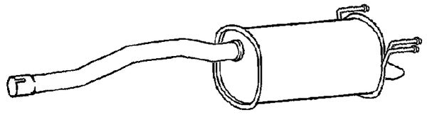 Klarius FT957E - Box With Tail Pipe