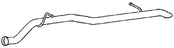 Klarius GM1180G - Tail Pipe  - Fits Opel Vivaro 1.6 CDTi