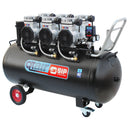 SIP QT AIR DD 4.5hp 200ltr Ultra Low Noise Oil-Free Direct Drive Compressor