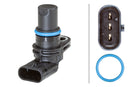 HELLA 6PU 013 122-211 Sensor, camshaft position - 3-pin connector - Bolted