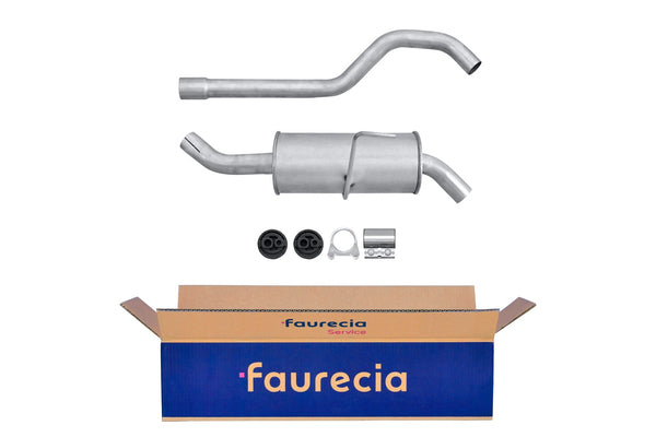 FAURECIA 8LD 366 035-021 Rear Muffler - Easy2Fit® Kit - fits CHRYSLER VOYAGER / GRAND VOYAGER III
