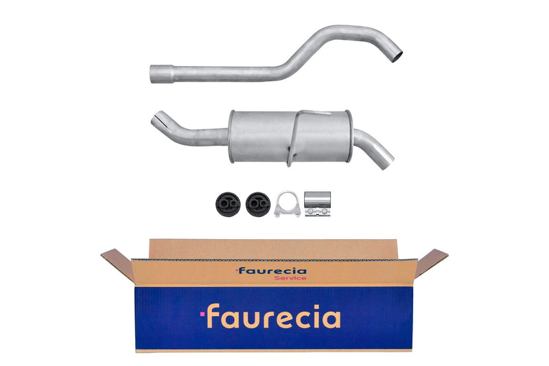 FAURECIA 8LD 366 035-021 Rear Muffler - Easy2Fit® Kit - fits CHRYSLER VOYAGER / GRAND VOYAGER III