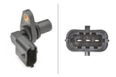 HELLA 6PU 009 121-931 Sensor, camshaft position - 12V - 3-pin connector