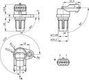 Bosch Camshaft Sensor Part No - 0232103097