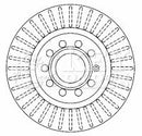 Key Parts Brake Disc Pair Part No -KBD4314
