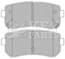 Key Parts Brake Pad Set -KBP2424