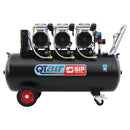 SIP QT AIR DD 4.5hp 150ltr Ultra Low Noise Oil-Free Direct Drive Compressor