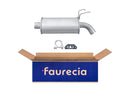 FAURECIA 8LD 366 035-651 Rear Muffler - Easy2Fit® Kit - fits TOYOTA COROLLA FX Compact