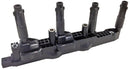 HELLA 5DA 358 000-191 Ignition Coil - 12V - 3-pin connector - Bolted