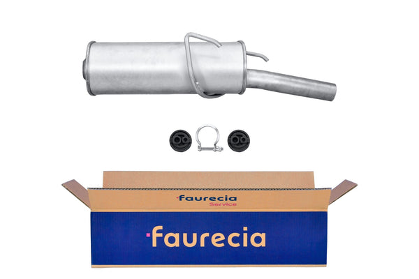 FAURECIA 8LD 366 033-961 Rear Muffler - Easy2Fit® Kit - fits RENAULT 18
