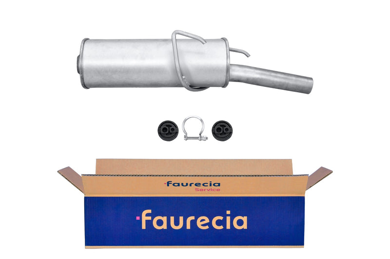 FAURECIA 8LD 366 033-961 Rear Muffler - Easy2Fit® Kit - fits RENAULT 18