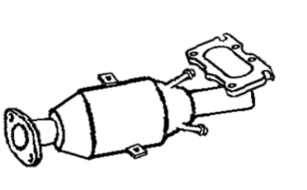 Klarius 325286 - Catalyst Type Approved  - Fits Honda CR-V III 2.0i (RE5, RE1)