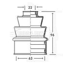 Borg & Beck Cv Joint Boot Kit Part No -BCB2197