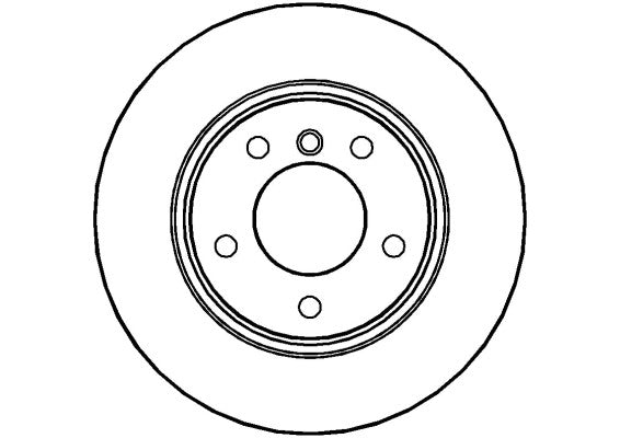 Disctech Brake Disc - Fits Bmw, Ssangyong - ABD2949 - Rear Axle