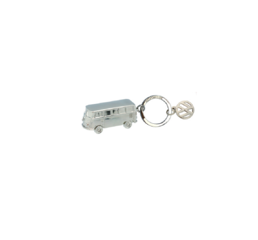 VW T1 Bus 3D Key Ring - Silver (12)