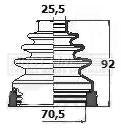 First Line Cv Joint Boot Kit Part No -FCB6131
