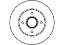 Disctech Brake Disc - Fits Renault - ABD3535 - Rear Axle