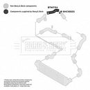 Borg & Beck Turbo Hose Part No -BTH1724
