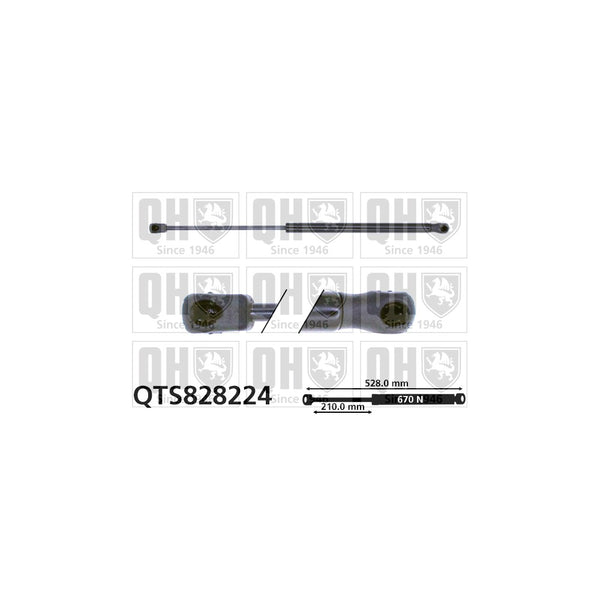 QH QTS828224 Gas Spring