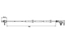Bosch Wheel Speed Sensor Part No - 0265007638