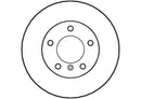 Disctech Brake Disc - Fits Mercedes-benz, Porsche - ABD3450 - Front Axle