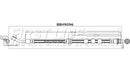Borg & Beck Brake Hose  - BBH9096