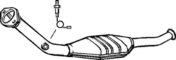 Klarius 380156 - Catalyst Incl Frnt Pipe Non Ta