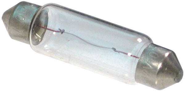 Festoon Bulbs - SV8,5-8. 11 mm Dia x 43 mm  - 740274 x10