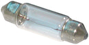 Festoon Bulbs - SV8,5-8. 11 mm Dia x 38 mm  - 740239 x10