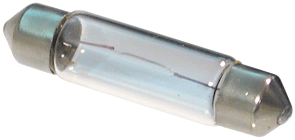Festoon Bulbs - SV8,5-8. 8 mm Dia x 38 mm  - 740256 x10
