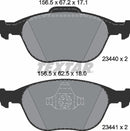 Textar Brake Pad Set - 2344007