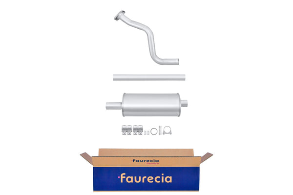 FAURECIA 8LC 366 023-281 Centre Muffler - Easy2Fit® Kit - fits CITROËN ZX