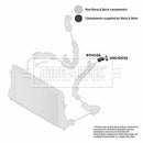 Borg & Beck Turbo Hose Part No -BTH1166