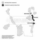 Borg & Beck Turbo Hose Part No -BTH1515