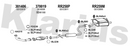 Klarius 301406 - Front Pipe For Cat  - Fits Rover 416 1.6i