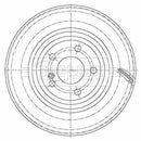 Borg & Beck Brake Disc Pair Part No -BBD5468