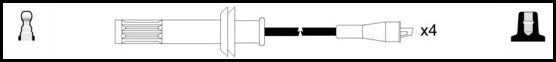 ElectroSpark Ignition Lead Set - OEK149
