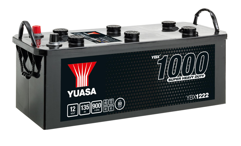 Yuasa YBX1222 Super Heavy Duty Battery - 1222
