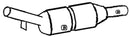 Klarius 391022 - Catalyst & Dpf Combined  - Fits Citroen Berlingo 1.6 HDi