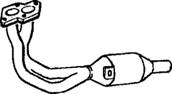 Klarius 380182 - Catalyst Incl Frnt Pipe Non Ta